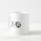 牛柄パパ 父の日 コーヒーマグカップ (正面左)