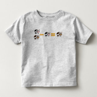 牛減法 トドラーTシャツ