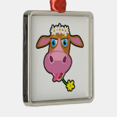 牛漫画 メタルオーナメント (右)