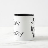 牛熱狂するなマグ マグカップ (中央)