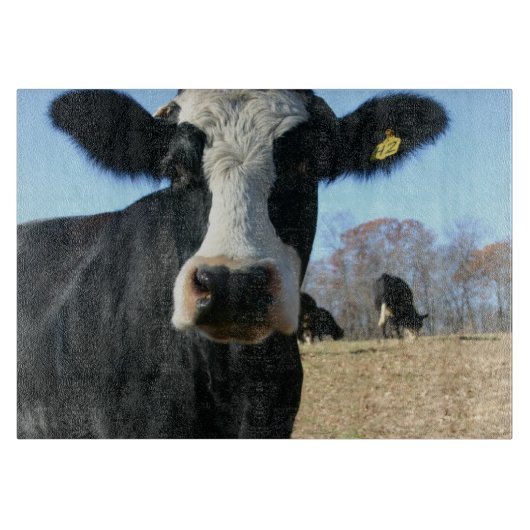 牛熱狂する裁断ボード カッティングボード (正面)