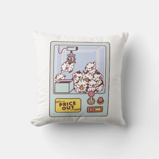 牛爪機 クッション (正面)