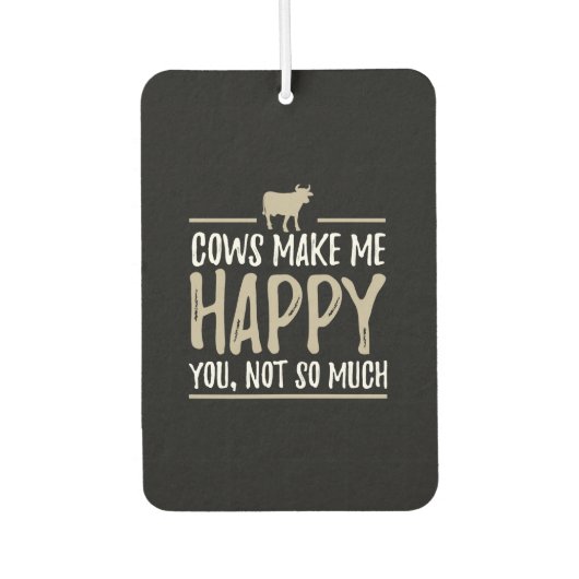 牛牛 カーエアーフレッシュナー (正面)