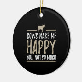 牛牛 セラミックオーナメント (左)