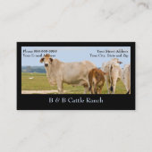 牛牧場事業カード 名刺 (正面)