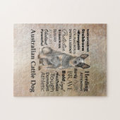 牛犬の特性のジグソーパズル ジグソーパズル (横)