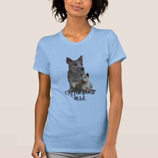 牛犬の規則 Tシャツ (正面)