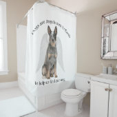 牛犬エンジェルシャワーカーテン シャワーカーテン (インサイチュ)