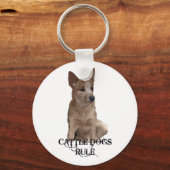 牛犬ルール キーホルダー (正面)