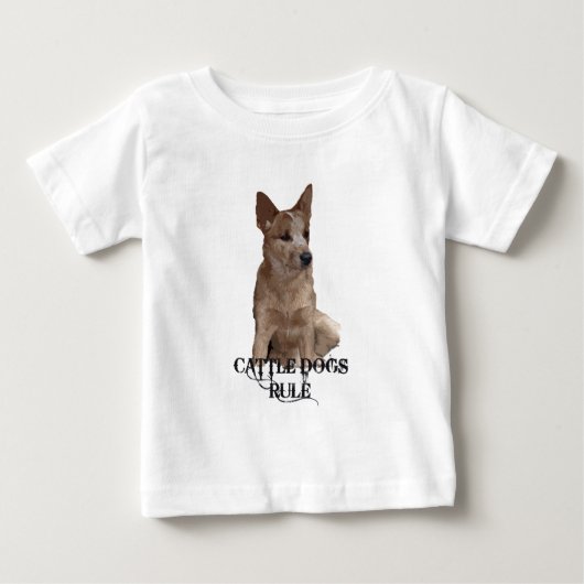 牛犬ルール ベビーTシャツ (正面)