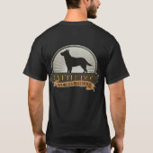 牛犬 Tシャツ (裏面)