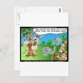 牛狩りシーズンおもしろいズティースマグカード&ギフト ポストカード (正面/裏面)