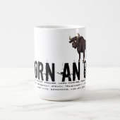 牛生まれの年 コーヒーマグカップ (中央)