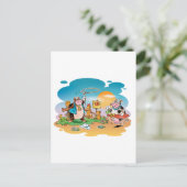 牛男と牛女 ポストカード (スタンド正面)