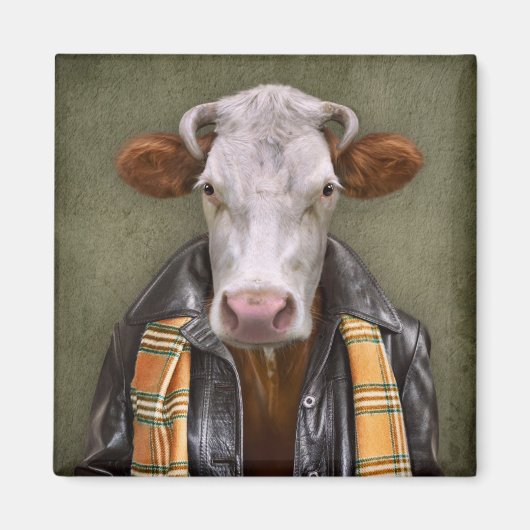 牛男 マグネット (正面)