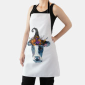 牛白黒ハロウィーンウィッチ エプロン (インサイチュ)