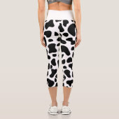 牛白黒斑 カプリレギンス (裏面)