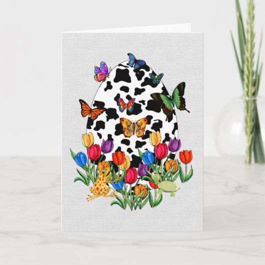 牛皮のイースターエッグ シーズンカード (正面)