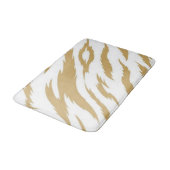 牛皮茶色バスルーム・マット バスマット (アングル)