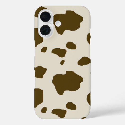 牛皮茶色 Case-Mate iPhoneケース (裏面)