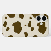 牛皮茶色 Case-Mate iPhoneケース (裏面 (横))