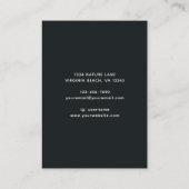 牛素朴スカルフローラボホウェスタン 名刺 (裏面)