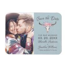 牛素朴スカルフローラ赤面水色B写真