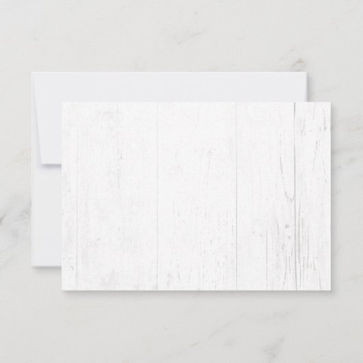 牛素朴スカルボホフローラ赤面ピンクウォーター色 出欠カード (裏面)