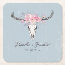 牛素朴スカルボホ赤面ピンクウォーター色フローラ