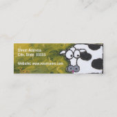 牛細い名刺 スキニー名刺 (裏面)