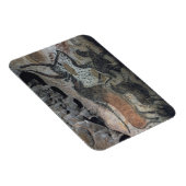 牛絵画と馬のロックの紀元前17000年(ca) マグネット (右側)