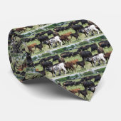 牛群れ ネクタイ (ロール)