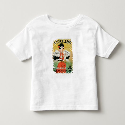 「牛肉コンソメ」広告 トドラーTシャツ (正面)