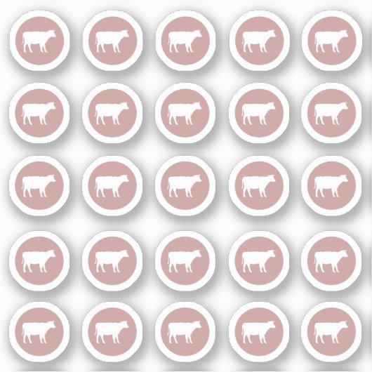 牛肉シール シール (正面)