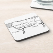 牛肉チャー図(2) コースター (左側)