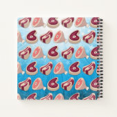 牛肉個人料理本レシピ手帳 ノートブック (裏面)