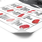 牛肉切りグラフ フォトプリント            (角)