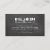 牛肉図 |肉屋 |ステーキハウス 名刺 (裏面)