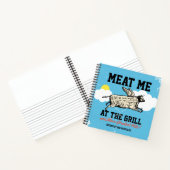 牛肉牛肉切りパーソナル料理本レシピ ノートブック (内部)