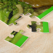 牛肉・ブロッコリー・きのこ炒め ジグソーパズル (側面)