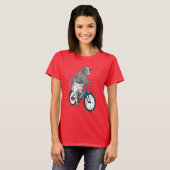 牛自転車 Tシャツ (正面フル)