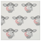 牛舐め鼻 ファブリック (見本)