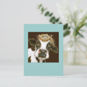 牛葉書 ポストカード (スタンド正面)