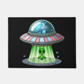 牛誘拐用エイリアン ドアマット (正面)