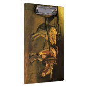 牛赤と白付きカート(ビンセント・ファン・ゴッホ) クリップボード (右)