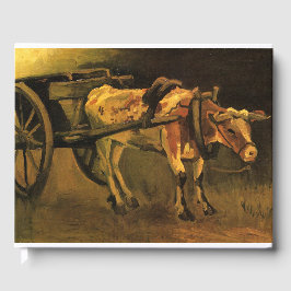 牛赤と白付きカート(ビンセント・ファン・ゴッホ) ゲストブック