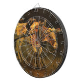 牛赤と白付きカート(ビンセント・ファン・ゴッホ) ダーツボード (正面右)