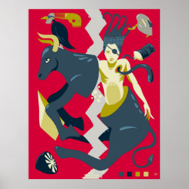 牛踊り ポスター