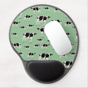 牛農場動物パターン ジェルマウスパッド