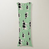 牛農場動物パターン ボディピロー (正面縦)